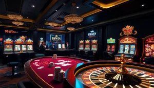 Experience the thrill of online gambling with 98WIN's vibrant casino scene.