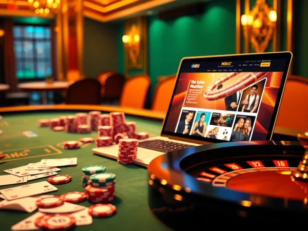 Experience thrilling online gambling at mb66.nyc with vibrant casino visuals and engaging interfaces.