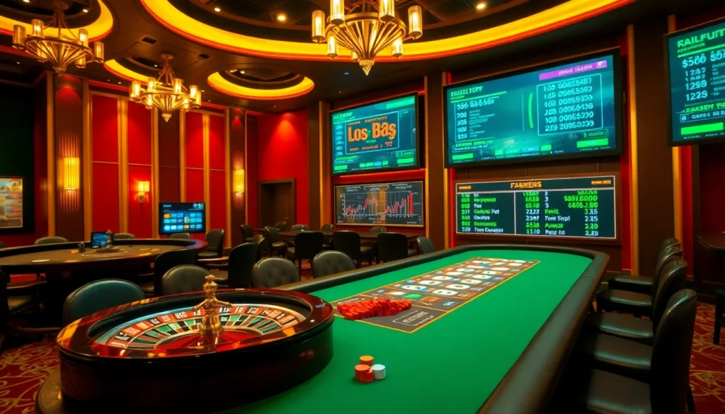 Experience the allure of lô kép xsmb at a vibrant casino table with poker chips and cards.