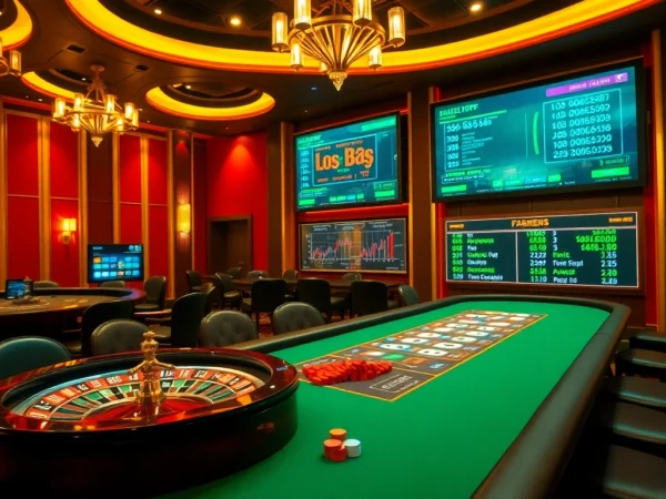 Experience the allure of lô kép xsmb at a vibrant casino table with poker chips and cards.