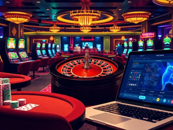Découvrez l'excitation du casino en ligne Français avec des tables vibrantes et des machines à sous illuminées.