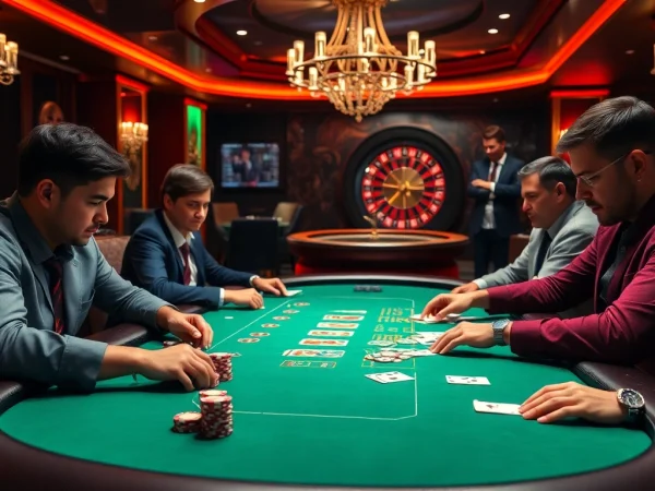 Nikmati permainan taruhan tinggi di meja poker eksklusif KIT4D, tempat para pemain ahli merencanakan strategi untuk meraih kemenangan.