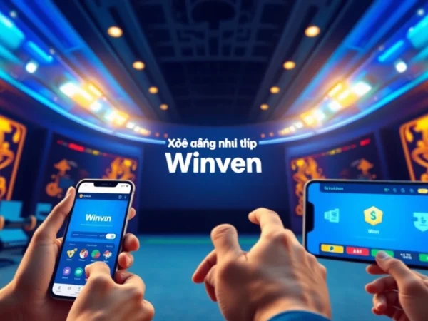 Đăng nhập Winvn interface showcasing a modern, user-friendly online betting platform design.