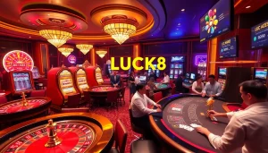 Experience immersive excitement at LUCK8 with vibrant casino games and professional dealers.