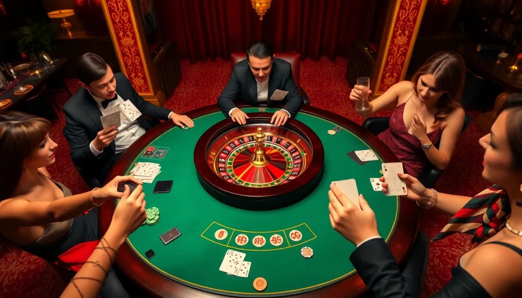 Participez à des expériences de jeu en ligne palpitantes au casino en ligne Français avec une roulette élégante et du poker.