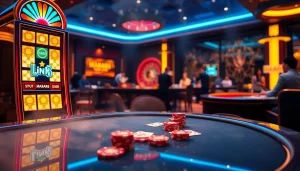 Rasakan kegembiraan meraih kemenangan dengan Tautan MABAR88 di lingkungan kasino online yang hidup.