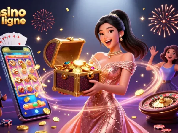 Vivez l'excitation du casino en ligne avec des trésors et une action de jeu dynamique.