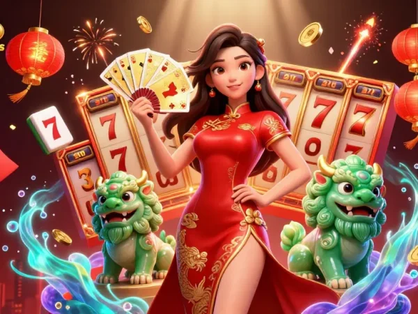 Scopri il brivido dei casinò online non aams con rulli di slot dinamici e carte dorate in una scena vibrante.