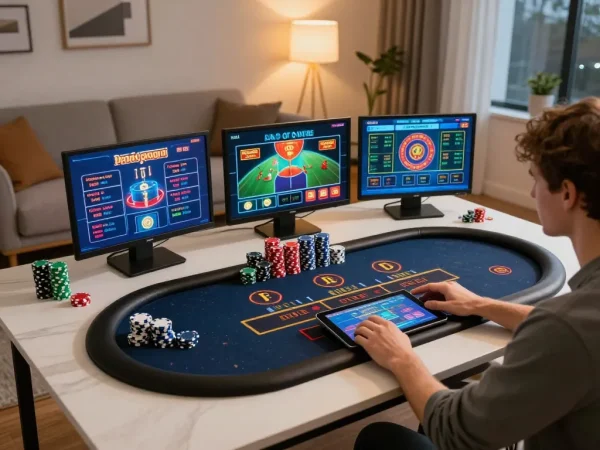 Engage in a thrilling live dealer experience with RR88 Auction through online gaming devices.