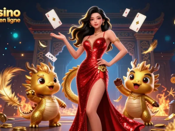 Vivez l'excitation dans un casino fiable en ligne avec des personnages animés et des éléments de jeu magiques.