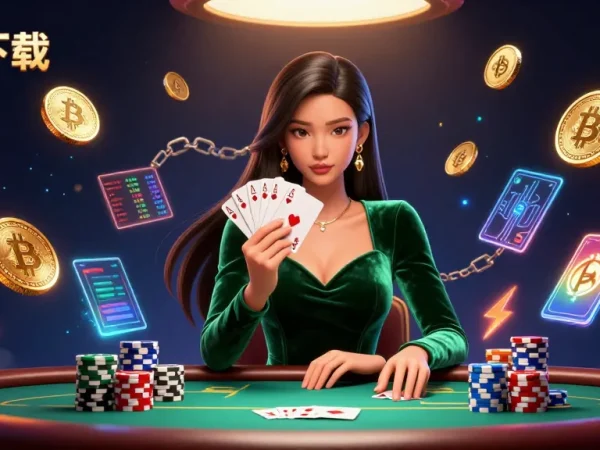 在豪华扑克桌上与tg下载互动，展示策略和激情。
