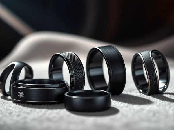 Stylish Black Wedding Rings for Men: The Ideal Choice for Modern Grooms
