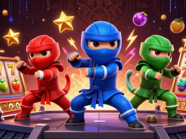 Permainan seru di situs depo 5k dengan ninja chameleon dan simbol slot menguntungkan
