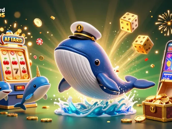 Experience fun at credit card casinos with exciting characters and vibrant gaming elements.