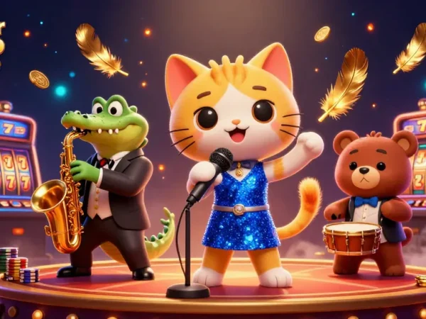 Jouer au meilleur casino en ligne avec des chars animés et une scène de casino riche en détails.
