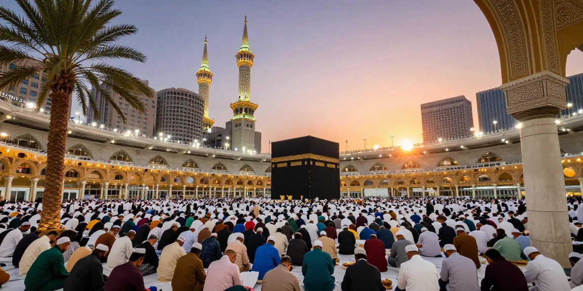 Umah I'tikaf experience in Mecca, spiritual journey, travel guide.