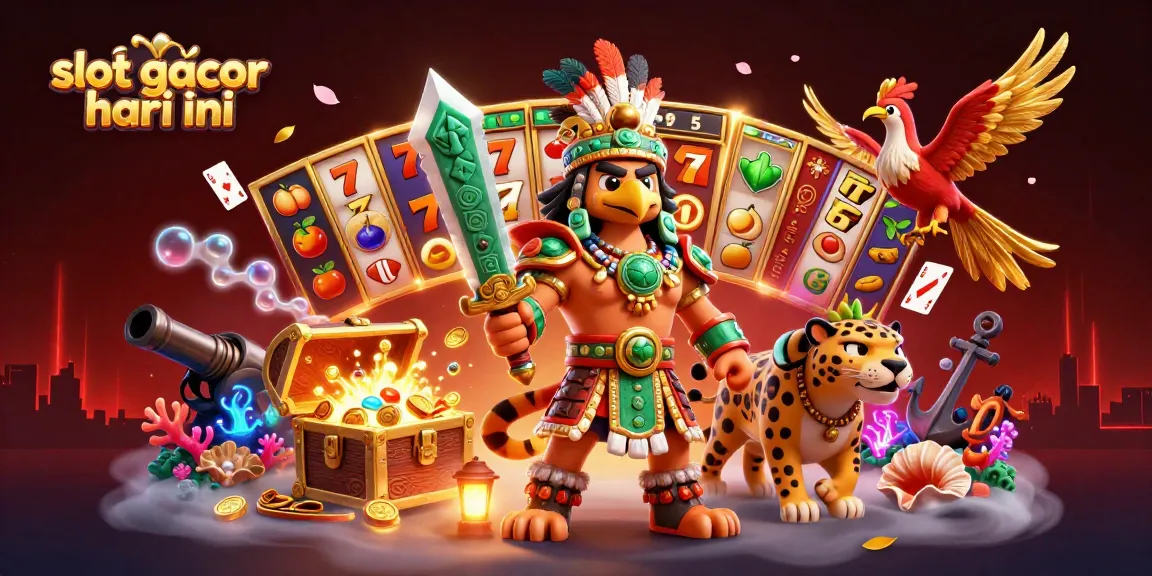 Spin the reels of slot gacor hari ini with vibrant 3D characters and dynamic gaming elements.