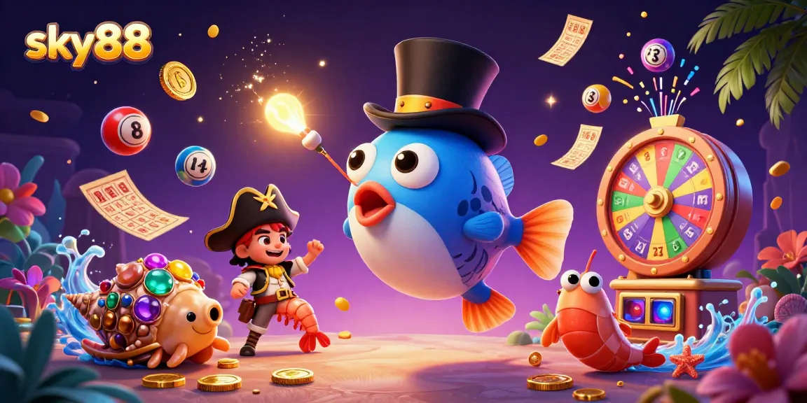 Sky88 engages players with exciting lottery games and vibrant casino visuals.